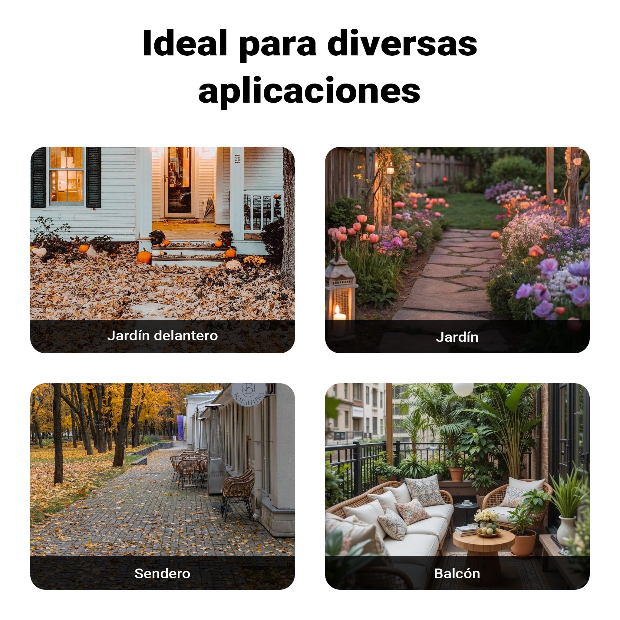 Soplador de Hojas 3-en-1 Aspirador de Hojas Triturador 1CV 26ccm con Bolsa 50L Herramienta jardín