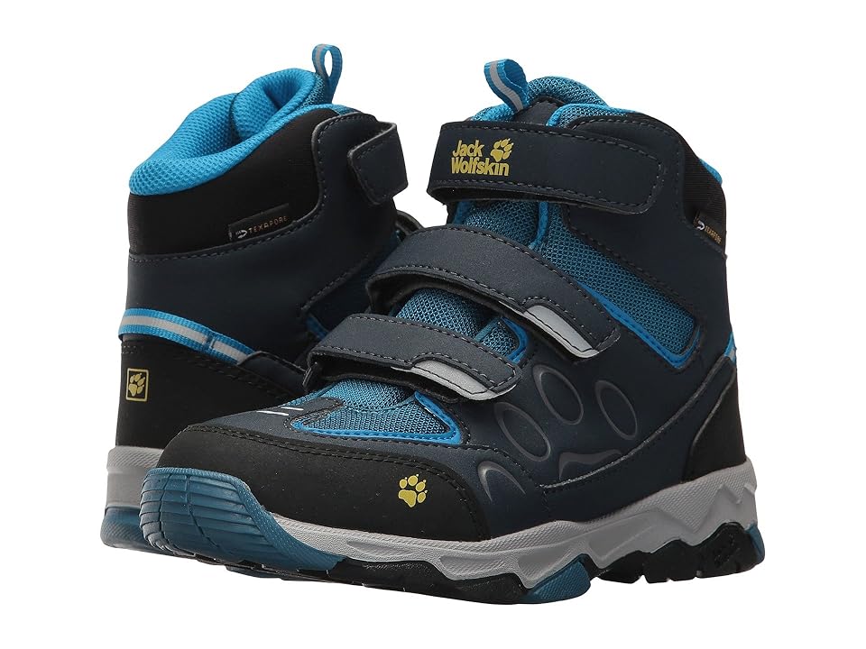 

Jack Wolfskin Kids Mountain Attack 2 Waterproof Mid VC (Toddler/Little Kid/Big Kid) (Glacier Blue) Kids Shoes