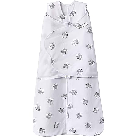 HALO 100% Cotton Sleepsack Swaddle, 3-Way Adjustable Wearable Blanket, TOG 1.5, Cream, Newborn, 0-3 Months main image 0