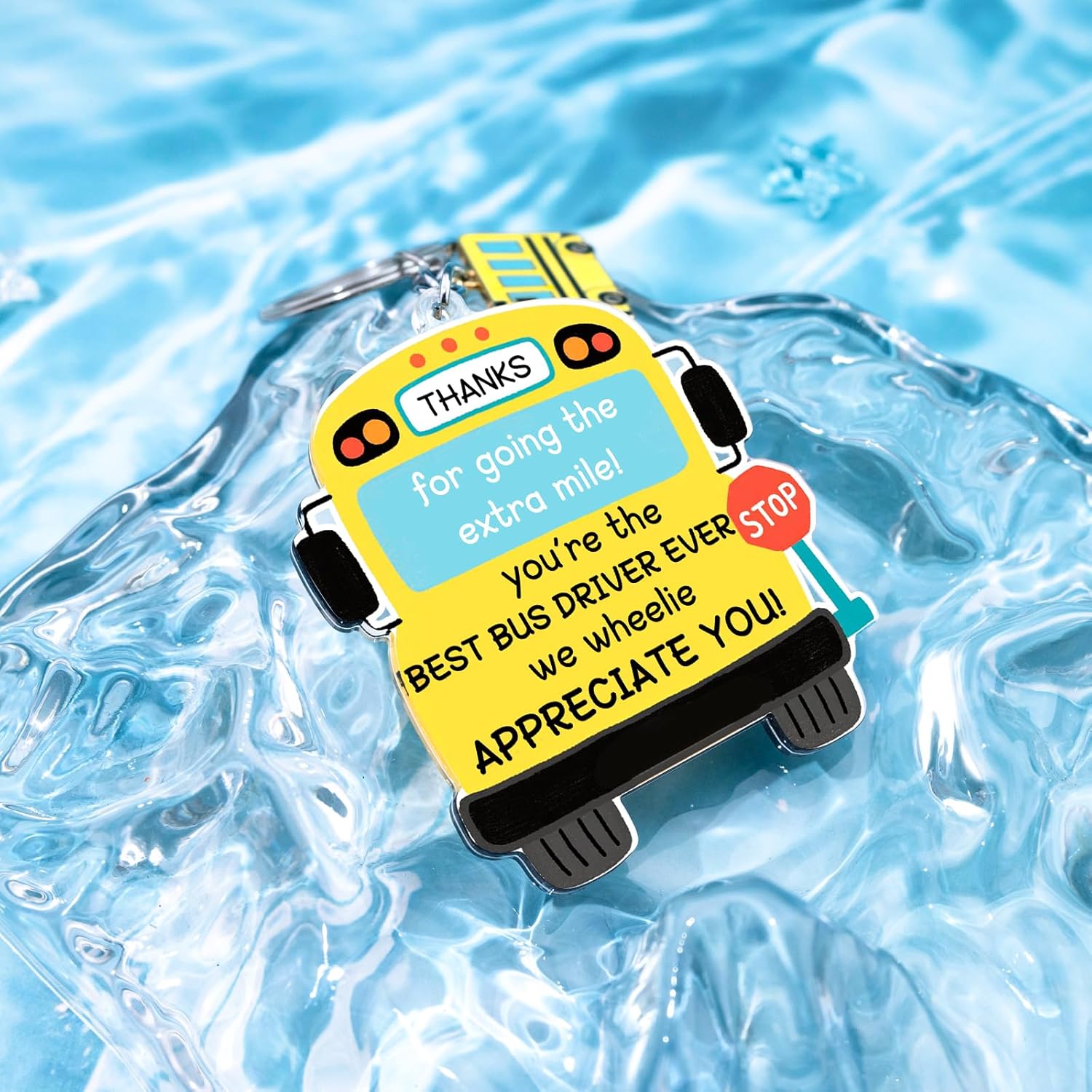 Bus Driver Appreciation Gifts Bus Driver Gifts For Men Women School Buses Keychain Thank You Gift For Drivers Christmas Birthday Thanksgiving Retirement Gift Back To School Present Ideas - Image 7