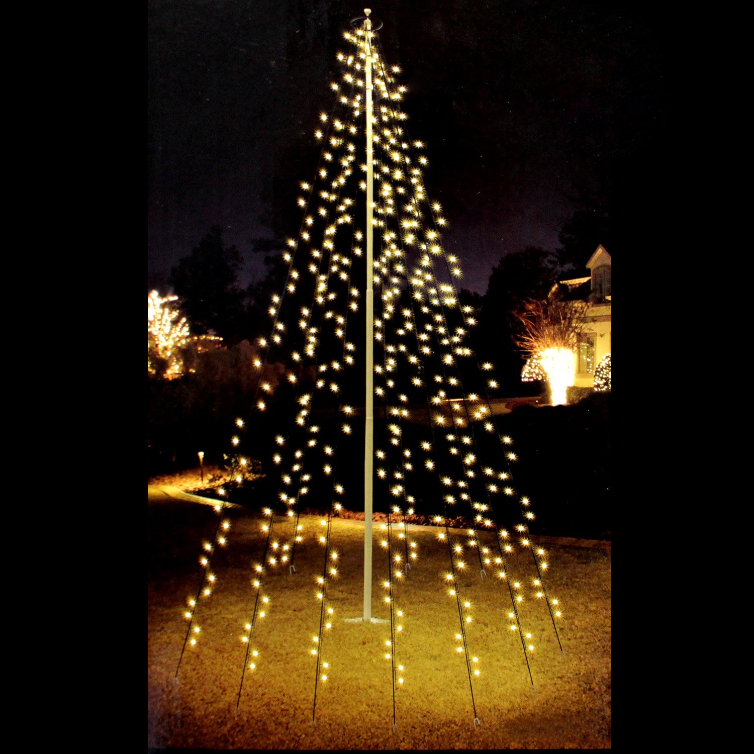 Barrière Lumineuse LED Blanc (8 m)