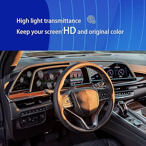 Miniatura 3 de Protector de pantalla Escalade 2024 para Cadillac EscaladeEscalade V NANO 2021 2022 2023 2024 Protector de pantalla táctil para accesorios Escalade