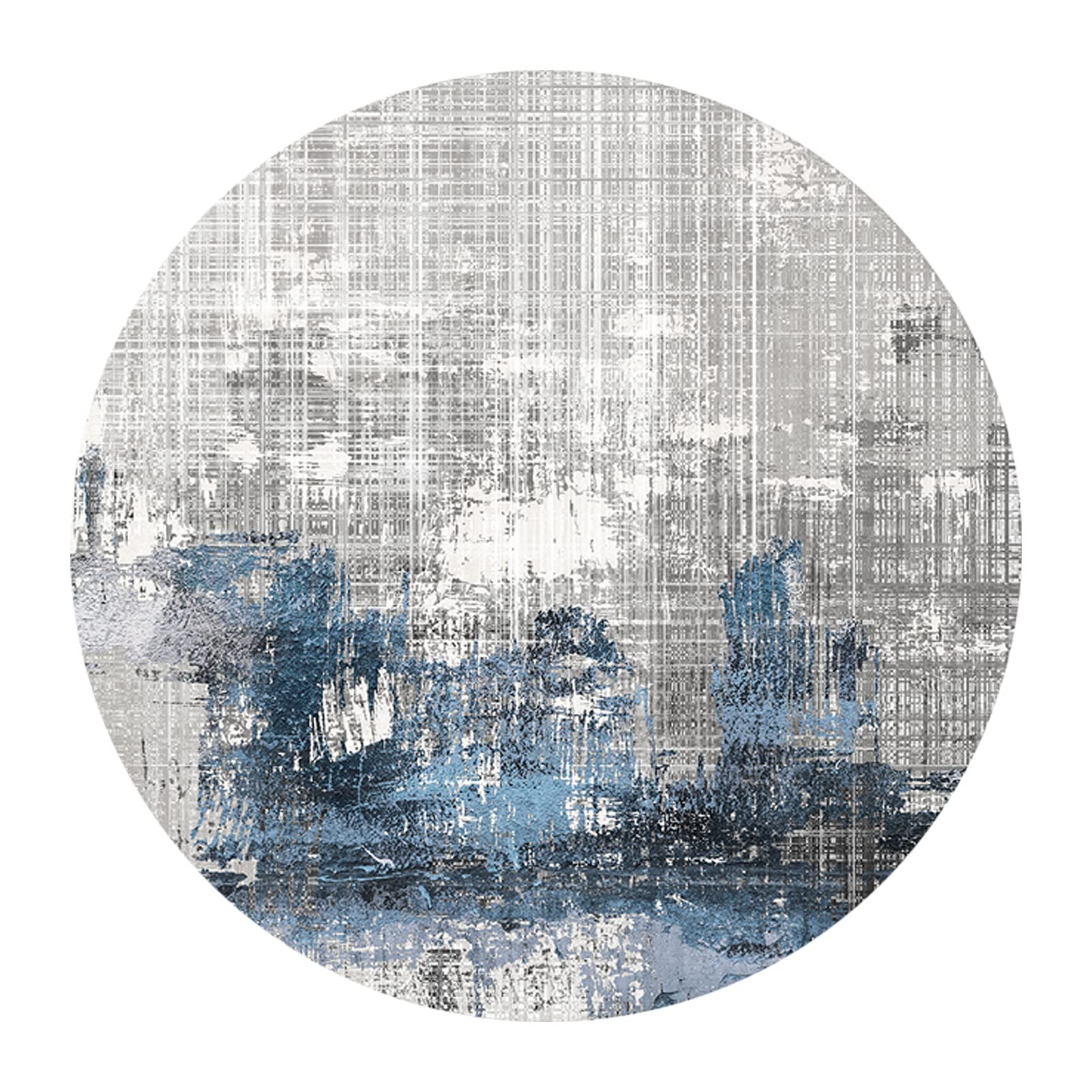 Buy ZZBBZZYJ Modern Area Rugs Round Carpet for Living Room Bedroom or