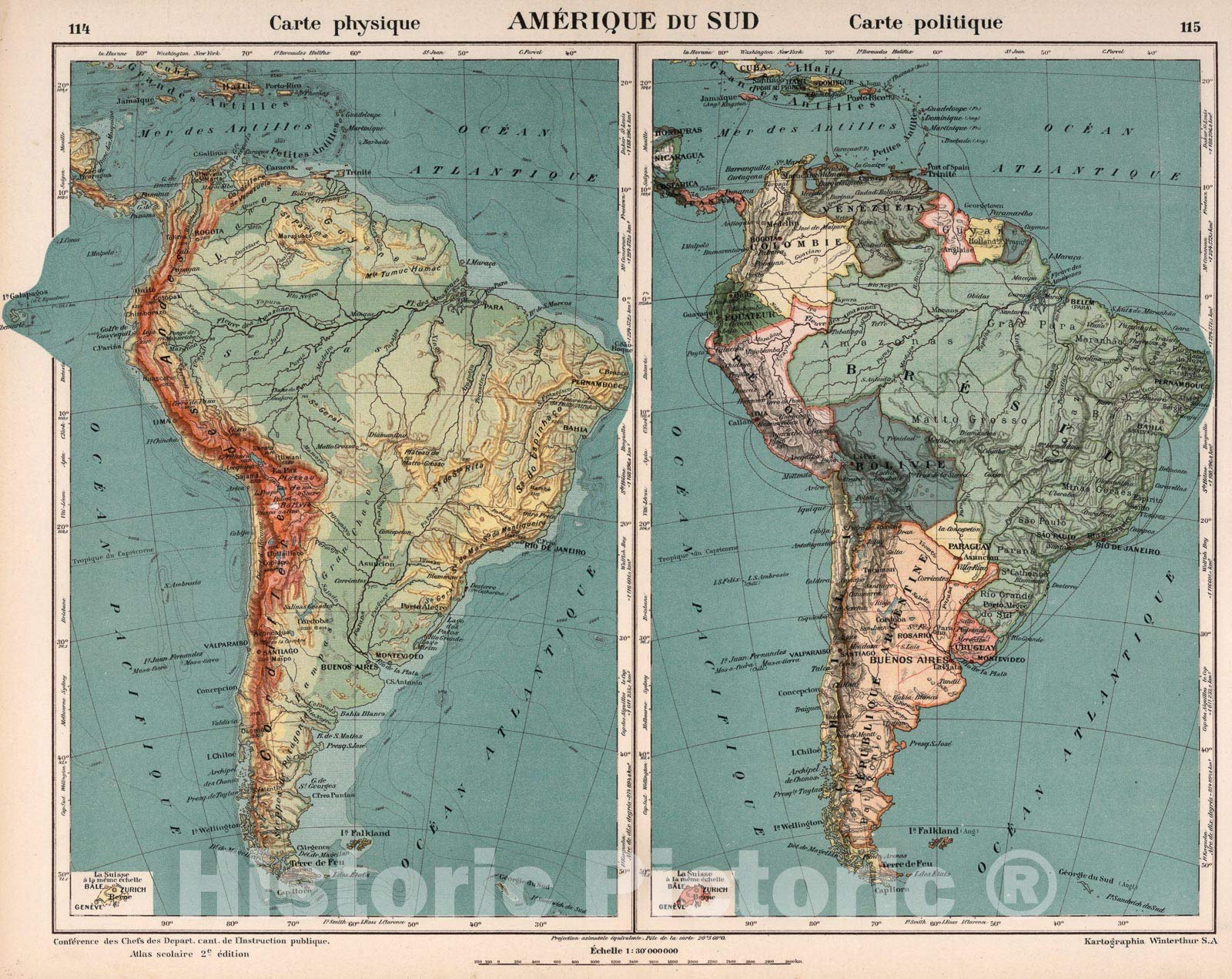 Amérique du Nord - Carte géologique - (V1) - Canada