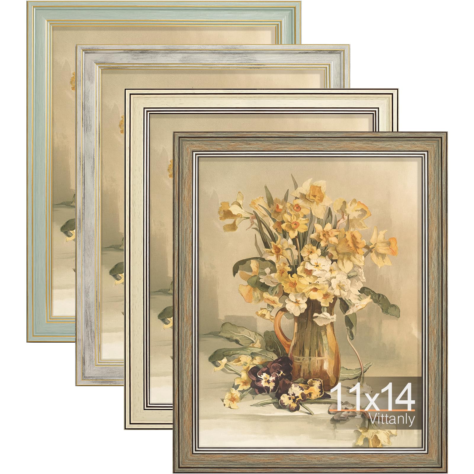 Vittanly 11x14 Picture Frame Set of 4