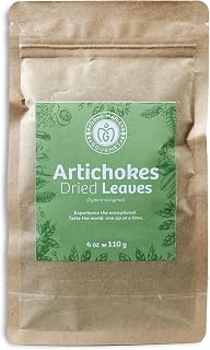 Artichokes Leaves 4 Oz Dried Artichokes leaves for Tea Cynara scolymus