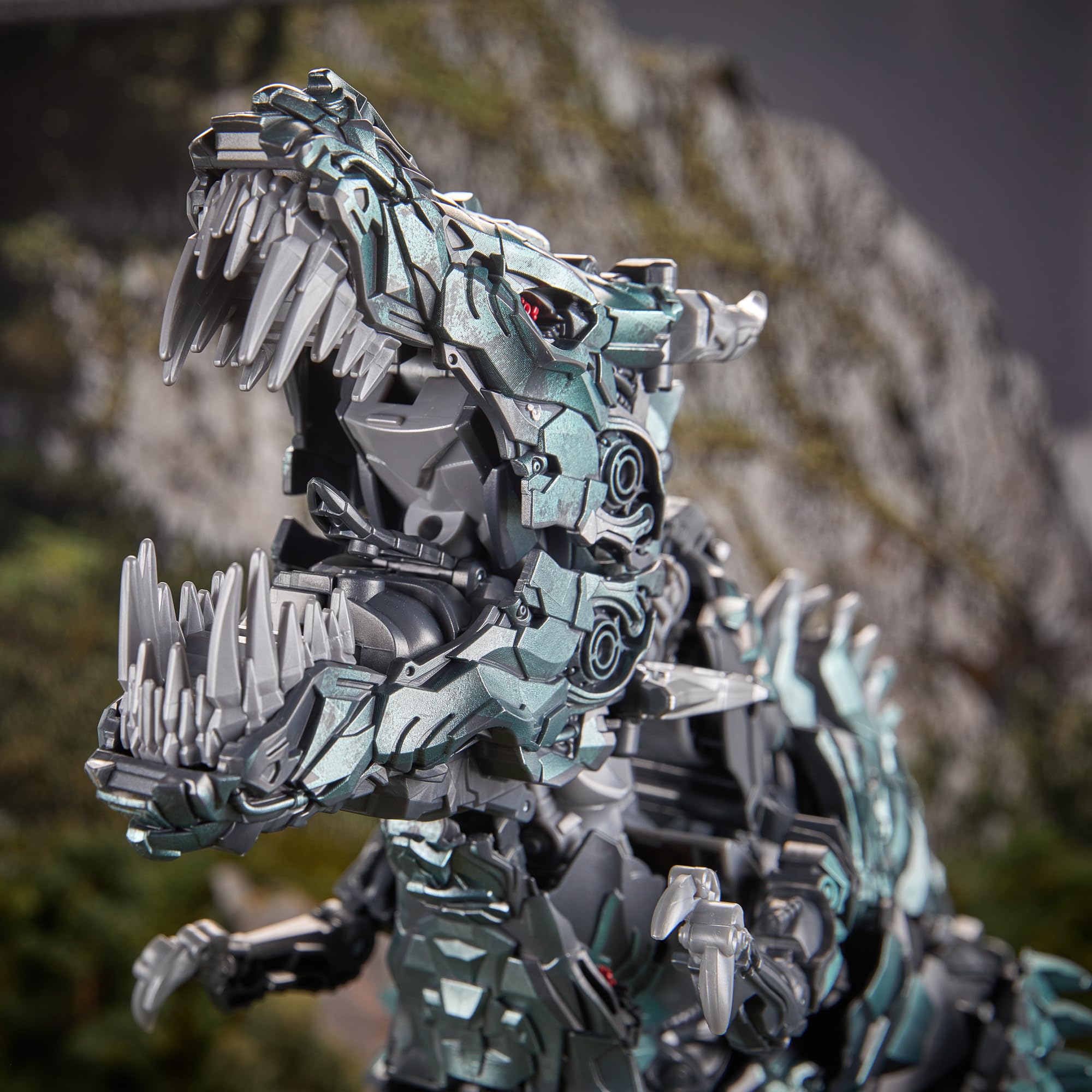 Transformers Studio Series, L'era dell'estinzione, Grimlock, action figure convertibile collezionabile Titan Class da 38 cm, dai 15 anni in su