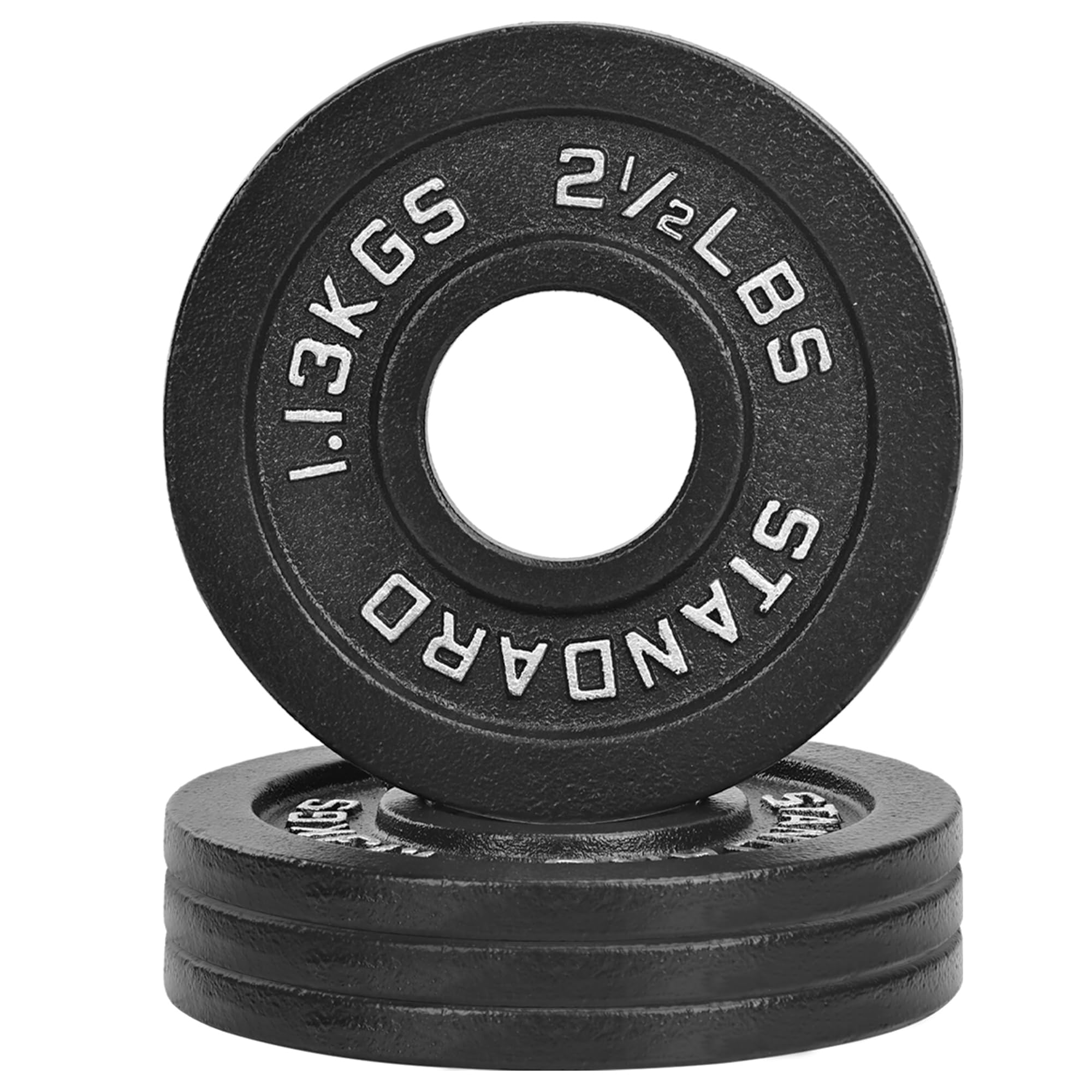 Fitvids 2-Inch Olympic Cast Iron Weight Plate