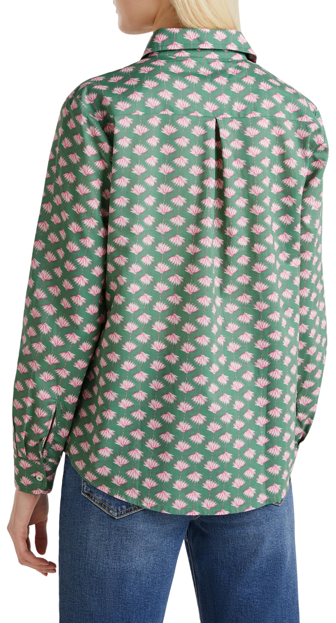 Image secondaire de United Colors of Benetton Camicia 5q6sdq0ay Chemise, Multicolore, X-Large Femmes