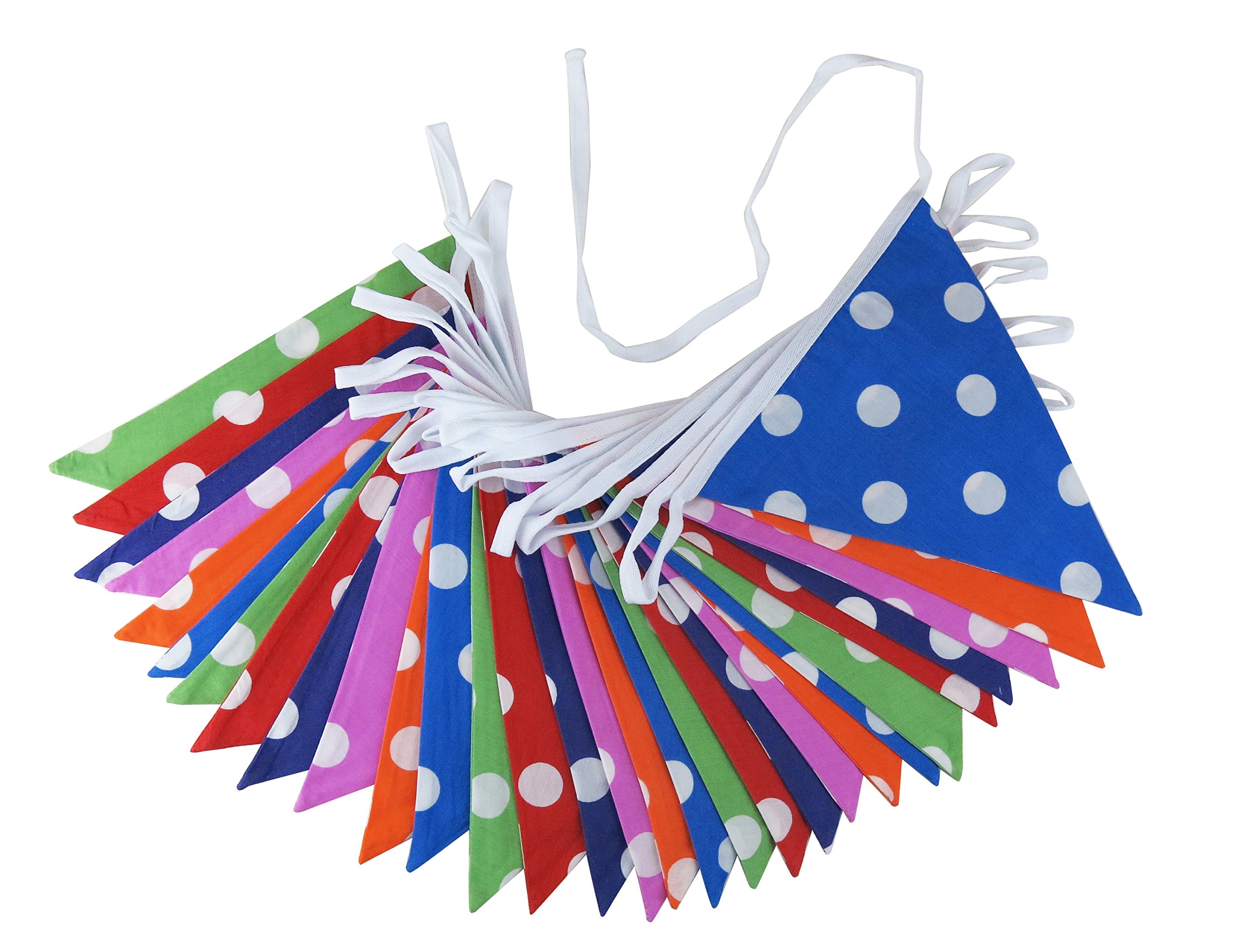 Tarnfarben Wimpelkette 3 M, Doppelseitig – Mit 10 Flaggen Aus Stoff, Ideal Für Camping, Kinderzimmer, Partys