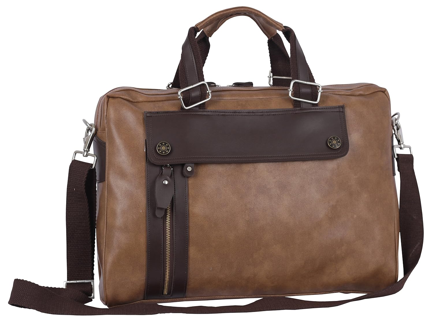 Buy Integriti Brown Laptop Office Bag at Amazon.in