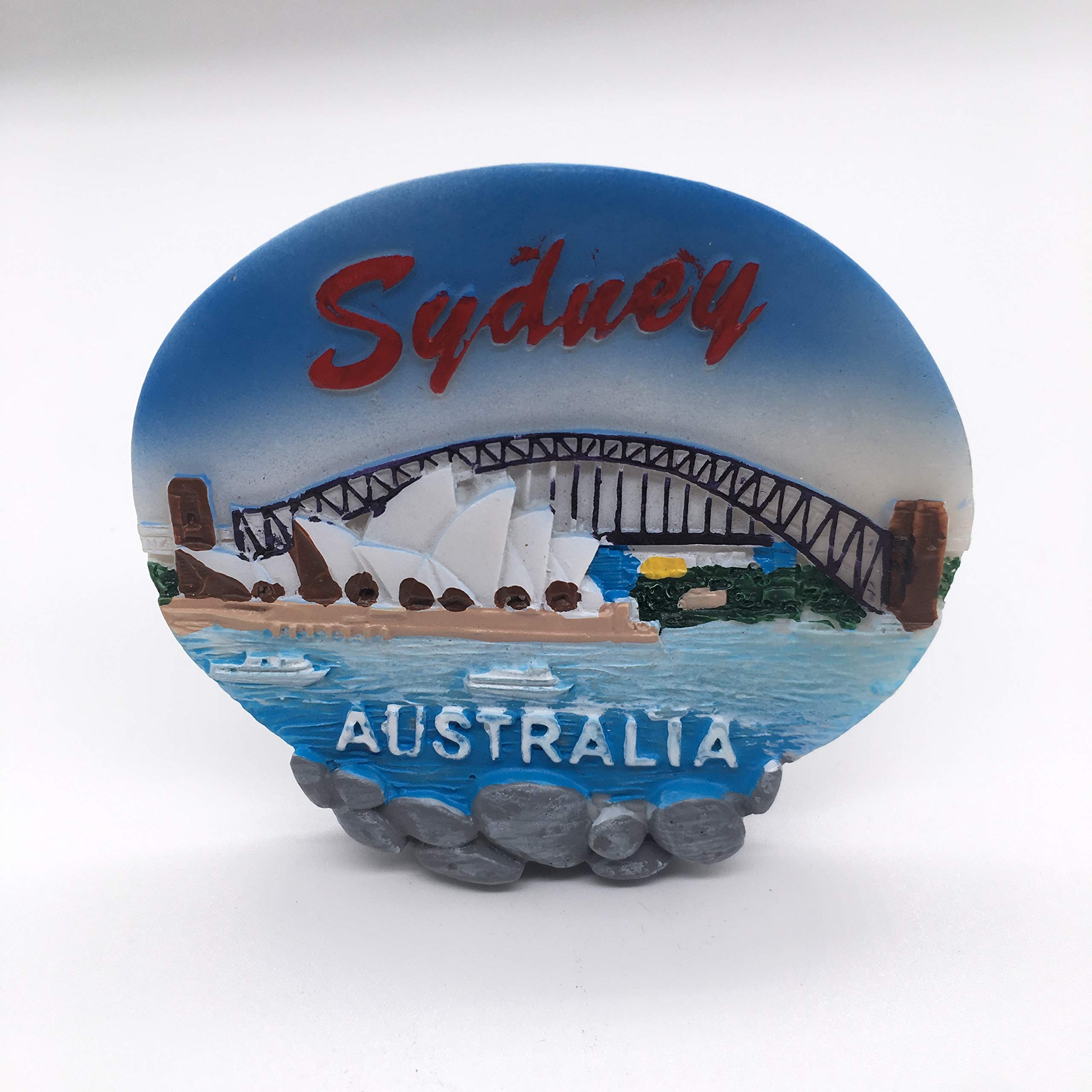 Sydney Opera House and Harbour Bridge in Australia Stock Photo