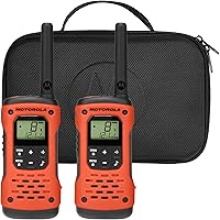 Motorola Talkabout T605 H2O Waterproof Walkie Talkies 2-Pack: 35-Mile Range, IP67 Floating FRS Radios w/ NOAA Alerts