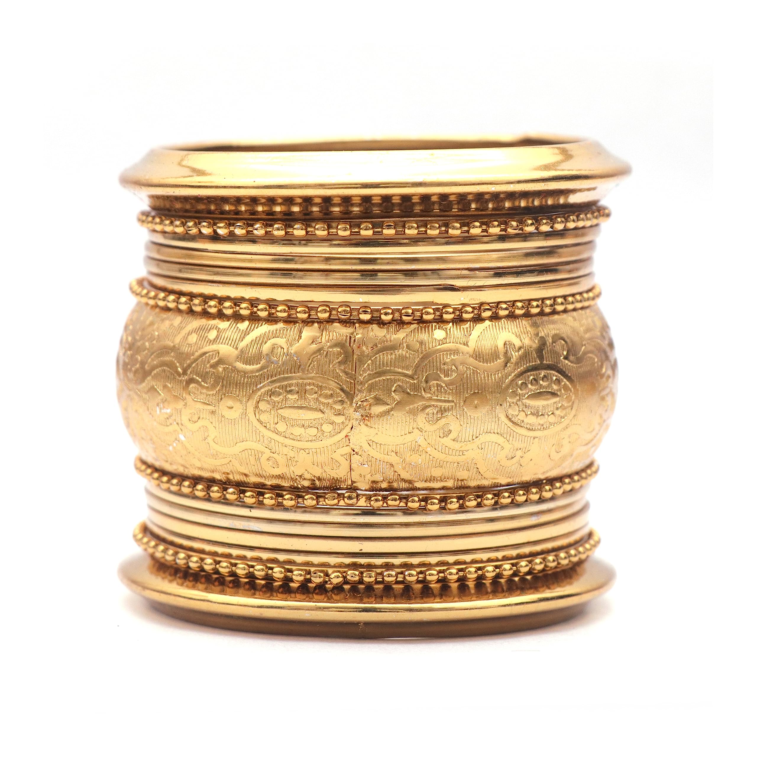 See full amazon price history chart for Shivarth Fancy Matel Cuff Oxidised Bangles set For Girls & Women Black Metal Bangle/Kada Set Matel Single Hand (Cuff Golden, 2.2) Shivarth Fancy Matel Cuff Oxidised Bangles set For Girls & Women Black Metal Bangle/Kada Set Matel Single Hand (Cuff Golden, 2.2) (B0CBMV59ML) Amazon Price History, Amazon Price Tracker