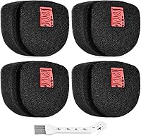 Vista 9 de Paquete de 2 filtros de espuma y fieltro de repuesto compatibles con Shark UltraCyclone Pro aspiradora de mano inalámbrica CH901 CH950 CH951 CH951C