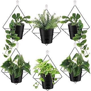 12 Patio Garden Ideas for Lush and Relaxing Spaces 10 Baderke 6 Sets Wall Planters for Indoor Plants Hanging Wall Planter with...