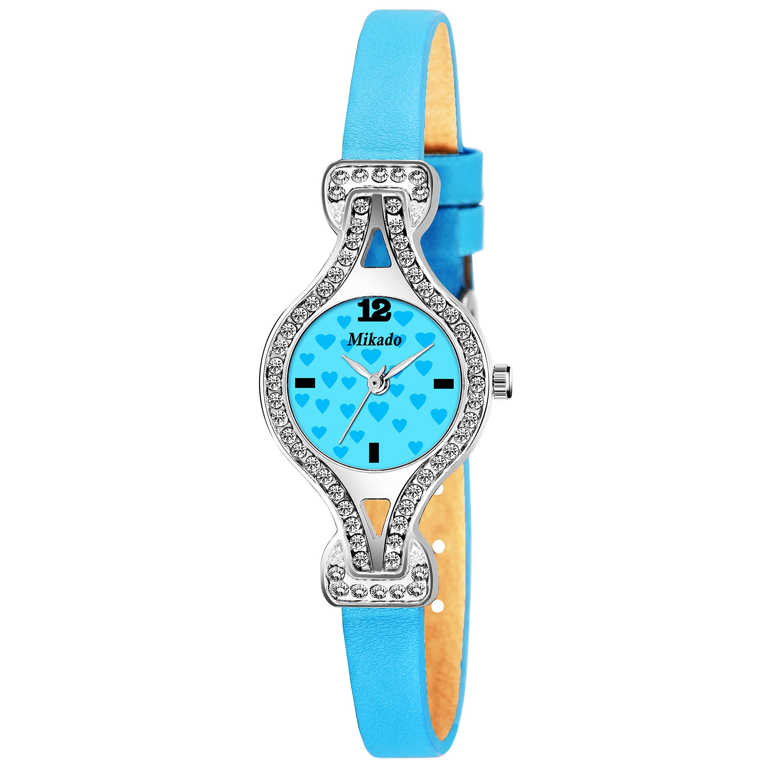 Mikado Luisa Fashion Blue Analog Watch for Women and Girls (B08VGP9BV2) Amazon Price History, Amazon Price Tracker