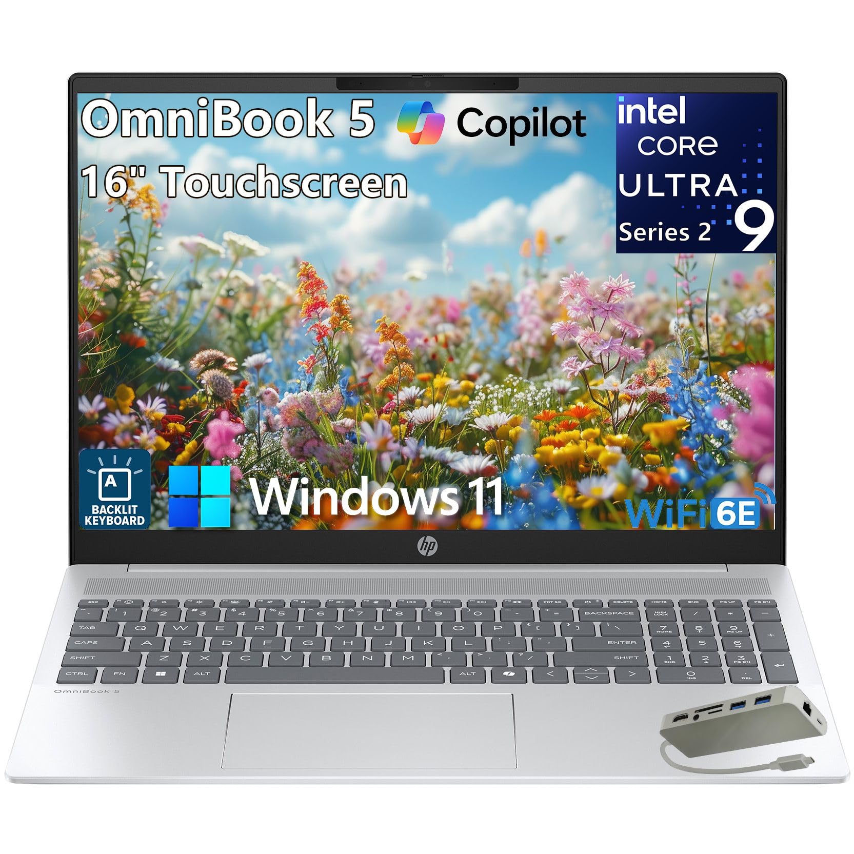 HP OmniBook 5 Touchscreen Laptop Computer