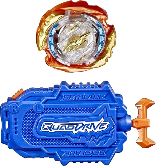Beyblade Burst QuadDrive Cyclone Fury String Launcher Set - Battle Game Set with String Launcher and Right-Spin Battling Top Toy