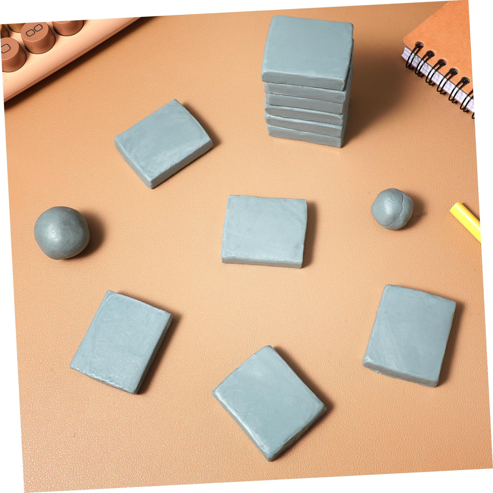 NUOBESTY 5 Sätze Radiergummi Block-radierer Gummiradierer Zum Zeichnen Klare Haarbänder Malradierer Klare Bänder Gummibänder Formbar Löschschild Löschen Plastilin Blue 12 Stück * 5