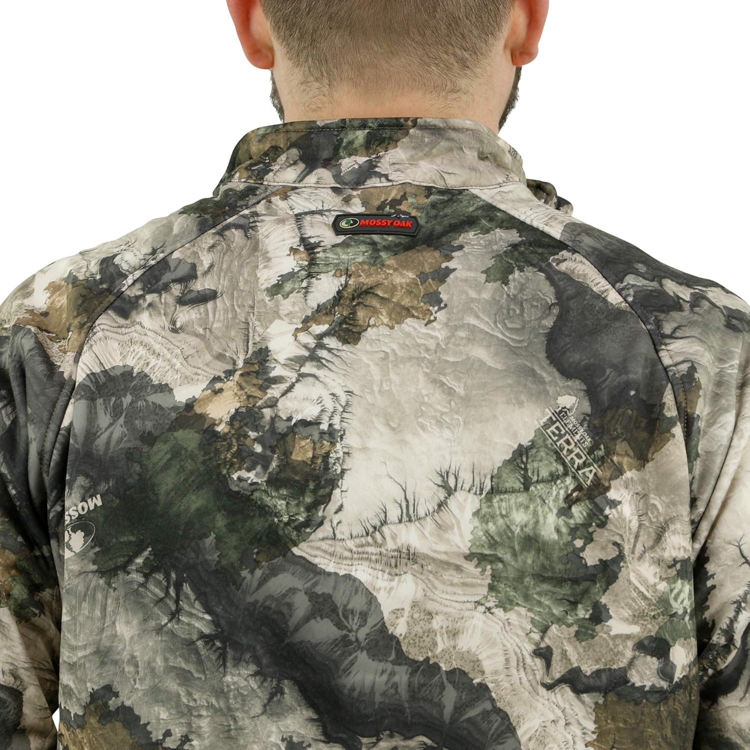 Mossy Oak Camo Hunting Jacket for Men Fleece Quarter Zip Pullover - Image 6