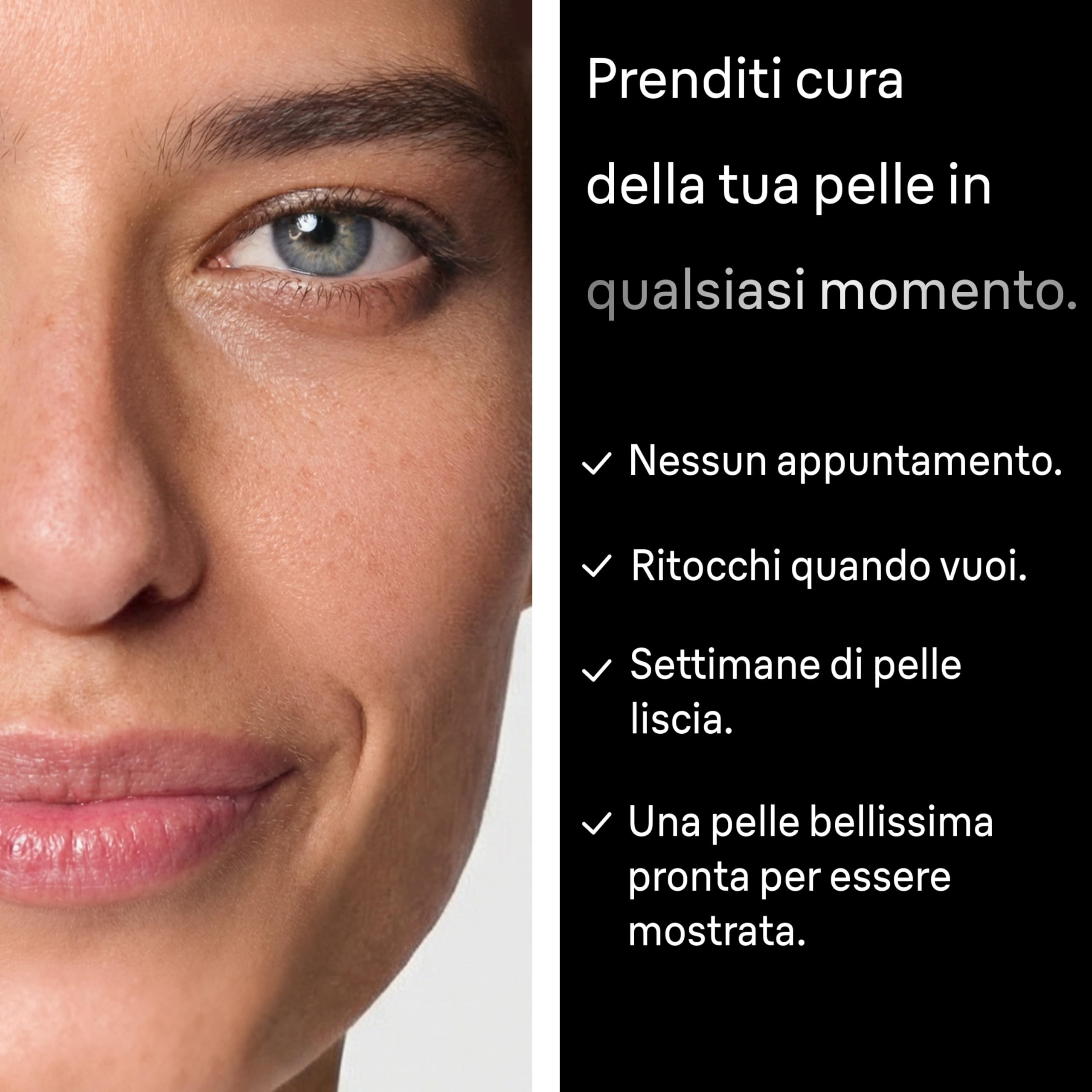 Braun FaceSpa Epilatore Viso Donna con Spazzola di Pulizia, 810V Bianco | Depilatore Elettrico con Spazzola di Pulizia per Epilare e Pulire il Viso, con 1 Accessorio