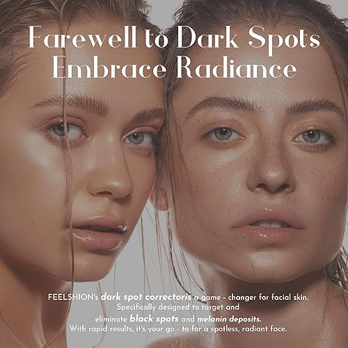 Miniatura 7 de Suero eliminador de manchas oscuras para rostro y cuerpo, vitamina C y -arbutina, corrector facial de manchas oscuras para melasma rebelde, manchas