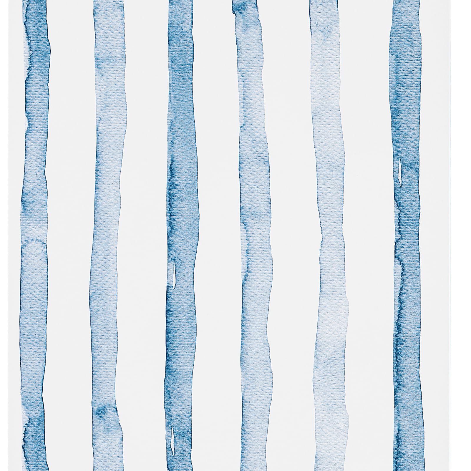 Peyotes Peel and Stick Wallpaper Coastal Blue Striped Self Adhesive Vinyl Wrap Waterproof Sticky Back Plastic Wall Paper Roll for Bedroom Living Room Bathroom Kitchen 44.5x1000cm