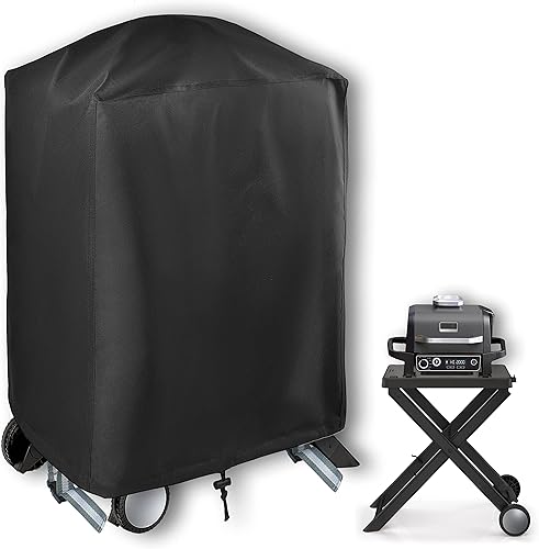 Funda para parrilla Ninja Woodfire al aire libre  Cubierta impermeable para parrilla y soporte Ninja OG701  Antidecoloración y resistente a los