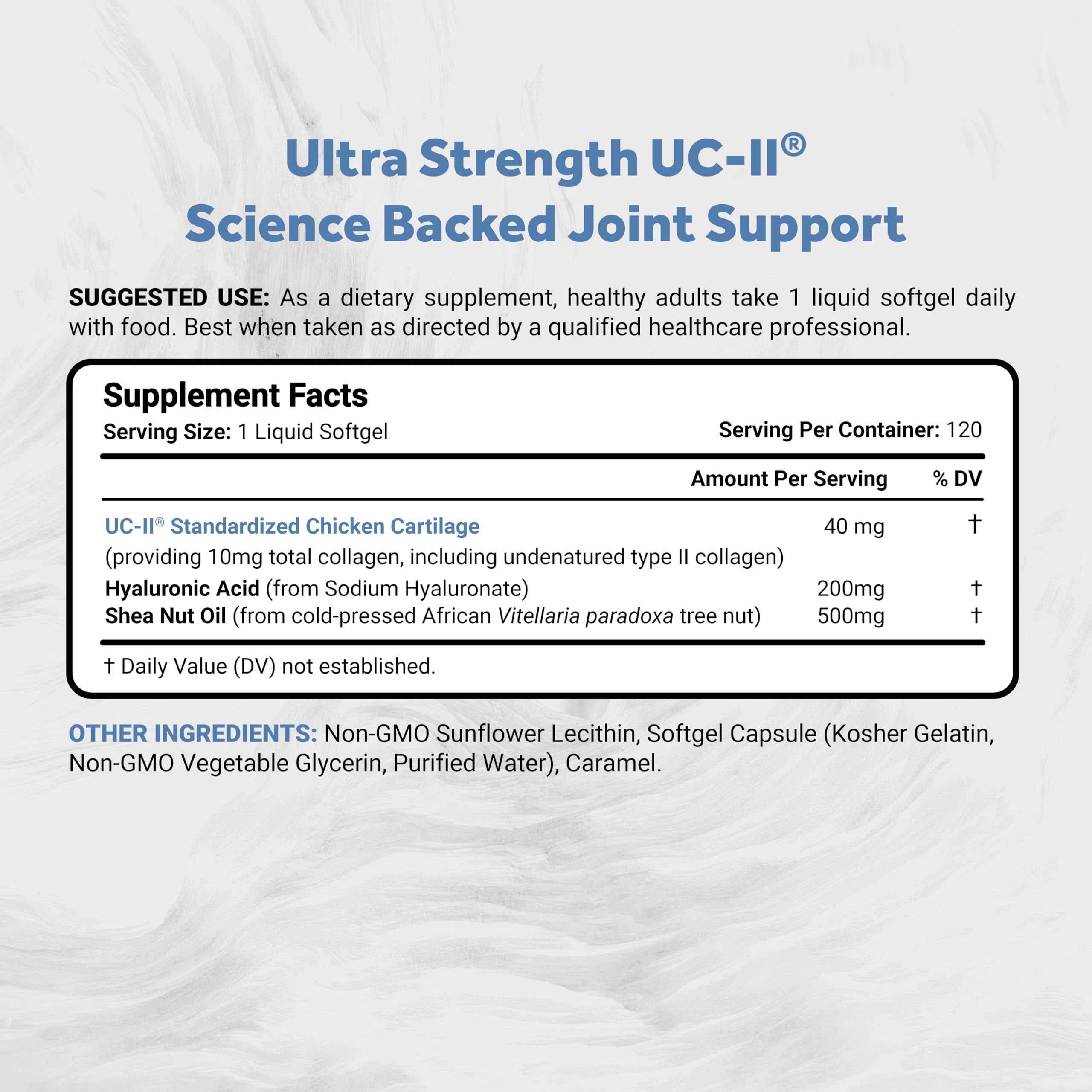 Naturalis UC-II 40 mg 120 Softgels | Joint Health, Mobility & Flexibility* — Amazon image 2