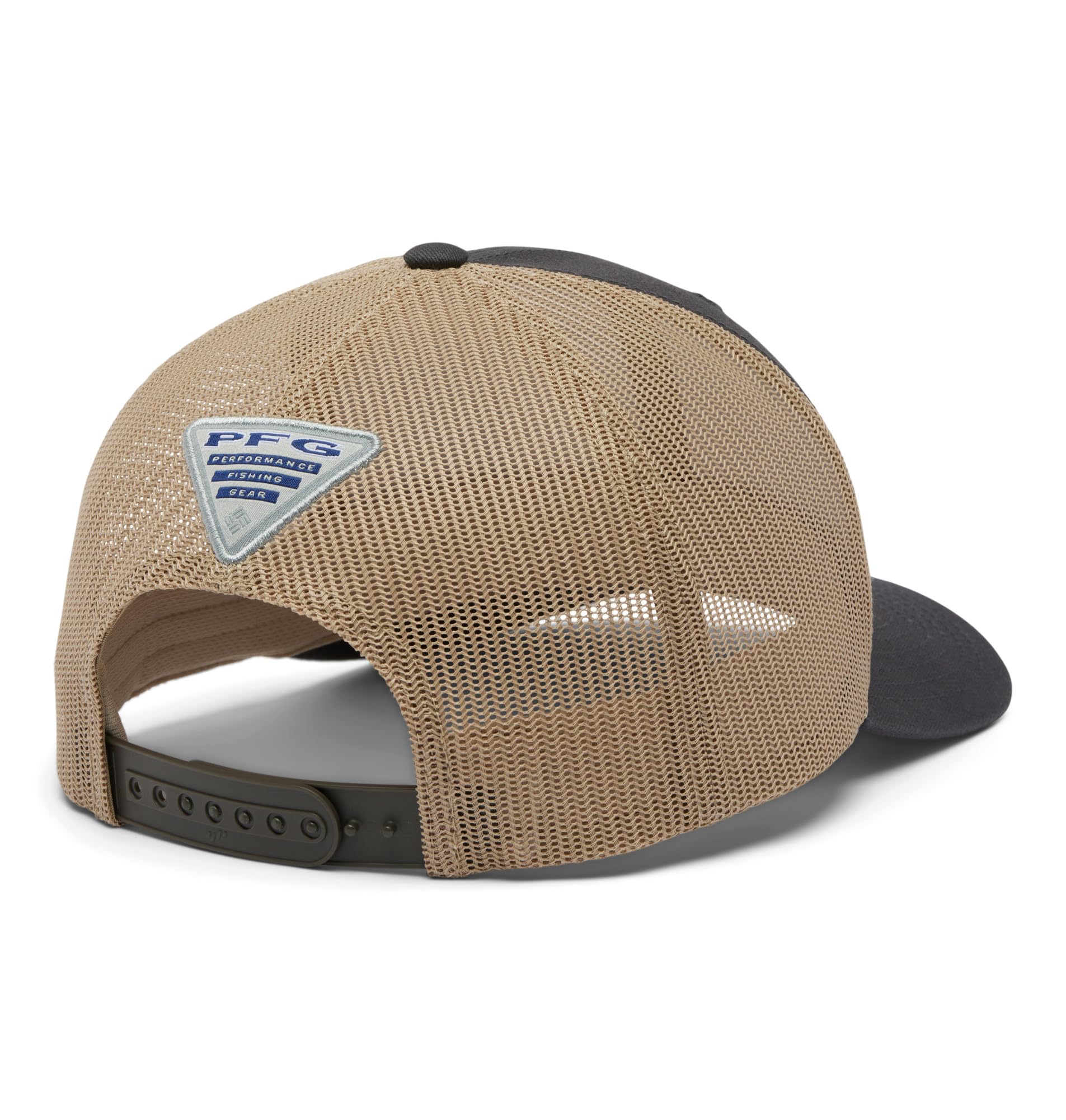 Columbia Unisex Unisex PFG Fish Flag Mesh Snap Back Hat, Shark/Fish Flag, One Size