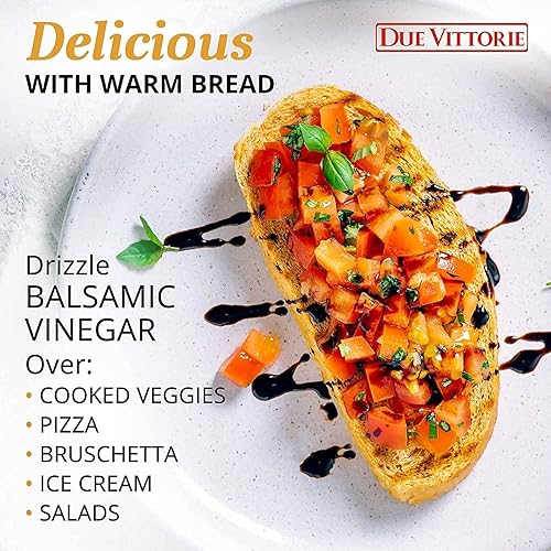 Miniatura 5 de Due Vittorie Vinagre Balsámico Oro Oro de Módena. Puntuación más alta del Consorcio de Módena, 16.91 fl oz  16.9 fl oz, paquete de 1