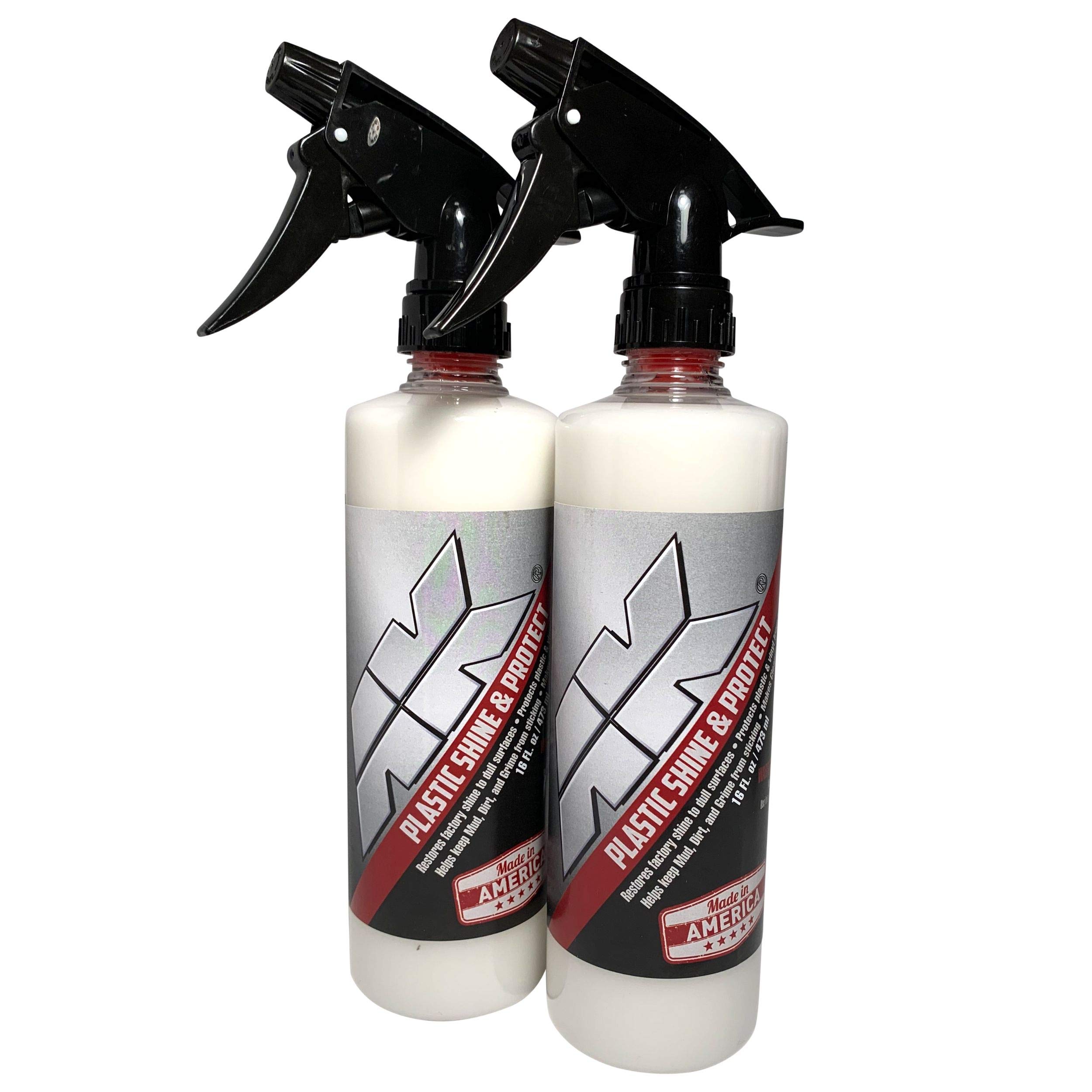 Advanced Kotings Plastic Shine & Protect Spray | Plastic & Vinyl UV Protection, High Gloss Shine, Resists Dirt & Dust for ATVs, UTVs, Trucks, Dirt Bikes | 16oz Spray - 2 Pack (Set of 2)