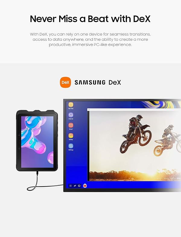 Samsung Galaxy Tab Active PRO 10.1" | 64GB & WiFi Water-Resistant Rugged Tablet, Black – SM-T540NZKAXAR by Samsung - Image 7