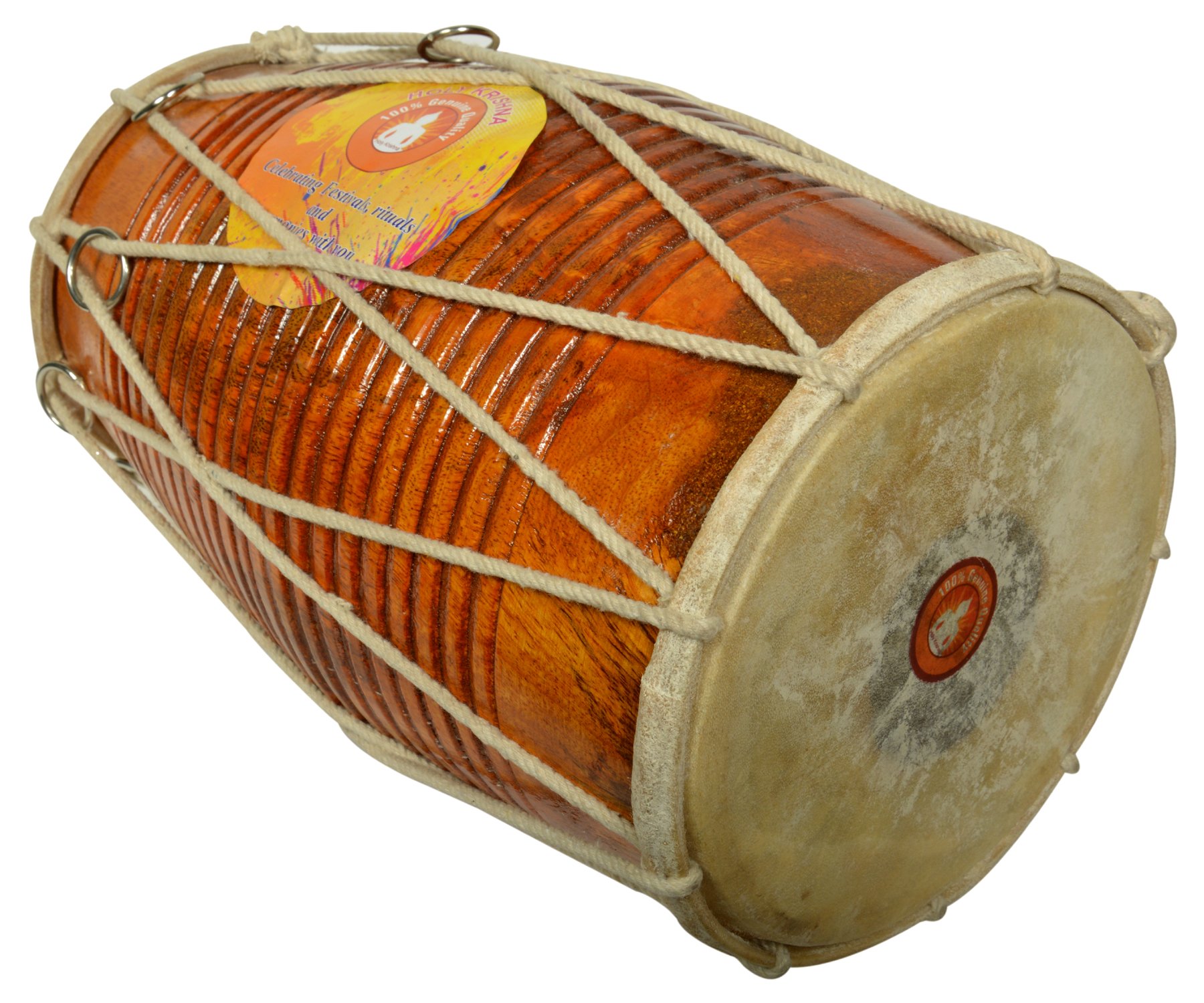 Traditional Professional Musical Dholak for Festivity/Wedding/Satsang + Laxmi God ATM Free
