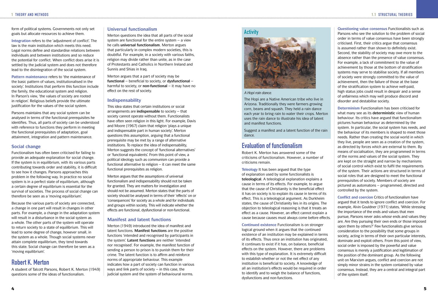 AQA A Level Sociology Themes and Perspectives: Year 2
