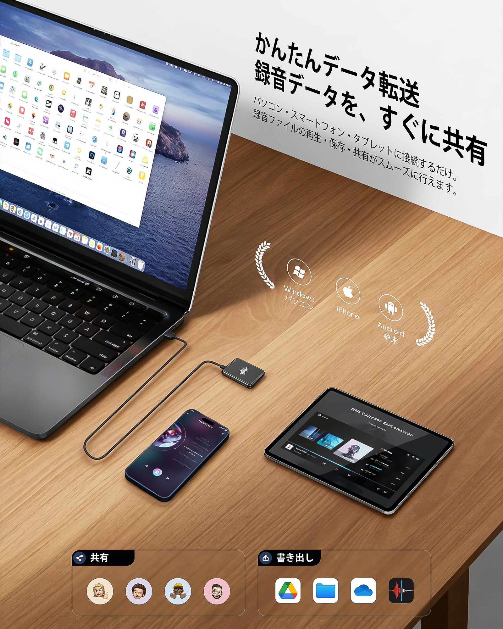 Amazon.co.jp: 超小型 ボイスレコーダー 長時間録音80時間 32GB大容量 