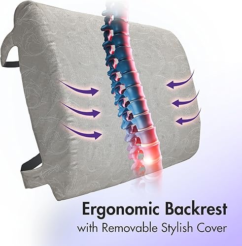 Miniatura 32 de Lunarable Teal Travel Pillow Neck Rest, Aquatic Fauna Theme Hand Drawn Style Various Starfish in Blue Shades, Memory Foam Traveling Accessory for