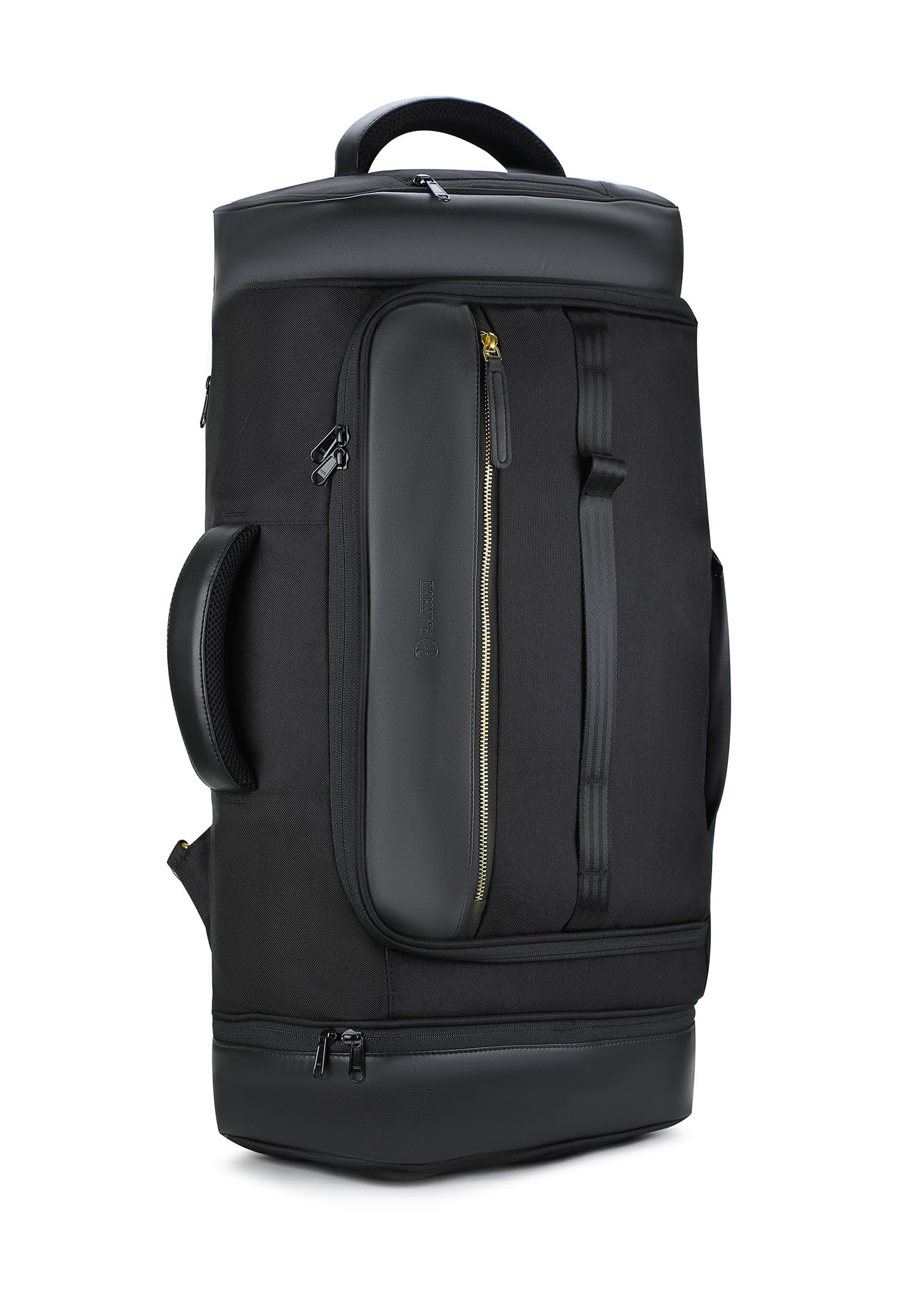 RASHKI FIFI Backpack 15.6" Inch Laptop Travel Backpack | 50 litres vegan leather (Black/Blue) (Black) (Without Smart Tracker, Black) (B0CW1R8ZMR) Amazon Price History, Amazon Price Tracker