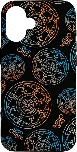 Vista 76 de iPhone 11 Pro Max Good Omens - Funda de la Rueda de la fortuna