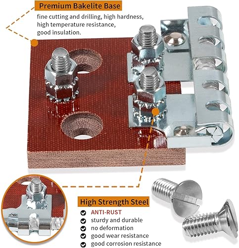 Miniatura 5 de Conjunto de resistencia de bobina de encendido para tractor Ford/New Holland 2N 8N 9N Reemplazar para A8NN-12250-A, 170-14006, 87056839, IFD6001