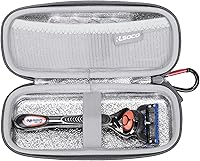 Vista 1 de RLSOCO Funda para maquinillas de afeitar, funda rígida compatible con Gillette Fusion5 y Proglide Shield para hombre (solo bolsa)