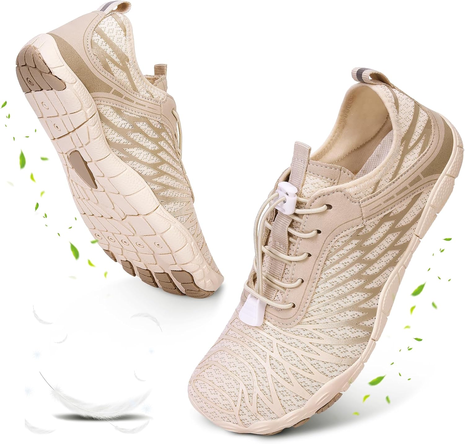 Hike Barefoot Shoes for Women Men Non-Slip Breathable Walking Shoes Wide Toe Box Comfortable Athletic Footwear