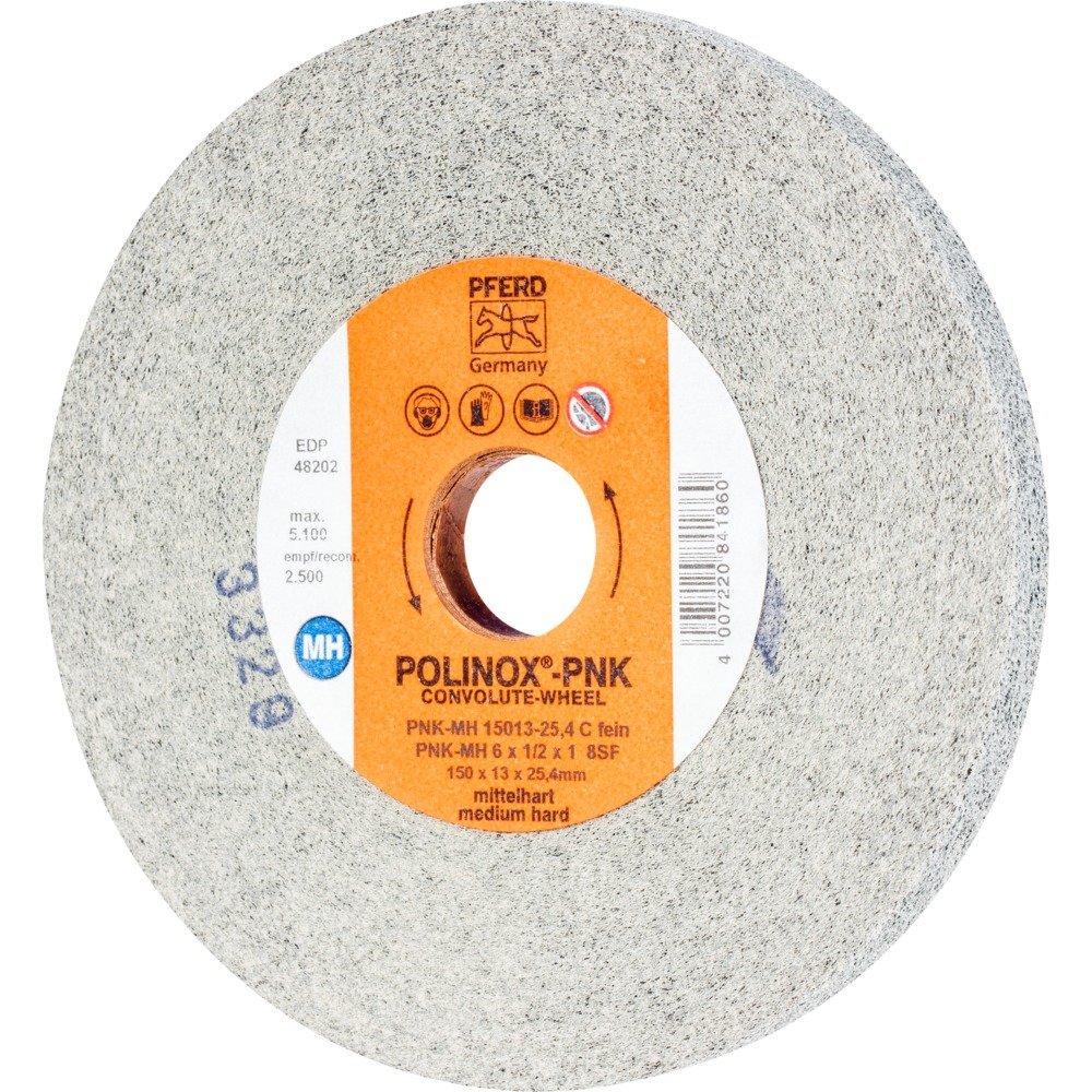 Pferd Polinox Pnk-Mh 15013-25,4 C F disque abrasif fin