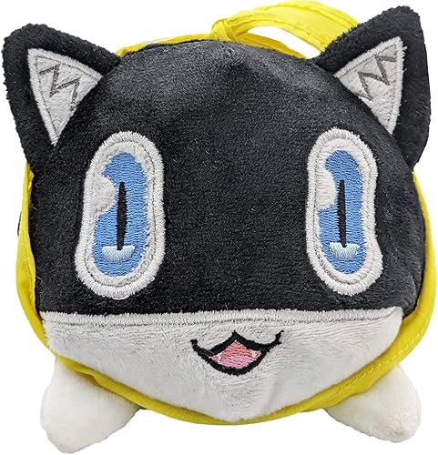 Persona 5 - Morgana - Juguete de peluche, coleccionable, suave, 6", con licencia oficial, apilable, anime, juegos disponible en Yaxa El Salvador