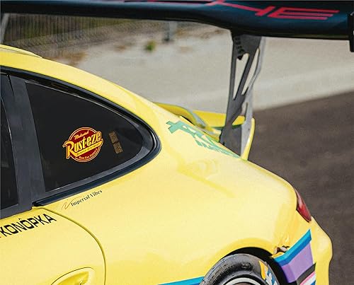 Miniatura 4 de IMPERIAL VIBES Adhesivo RustEze - Adhesivo de vinilo para automóvil, camión y camioneta - Uso extraíble en interiores y exteriores para laptop -