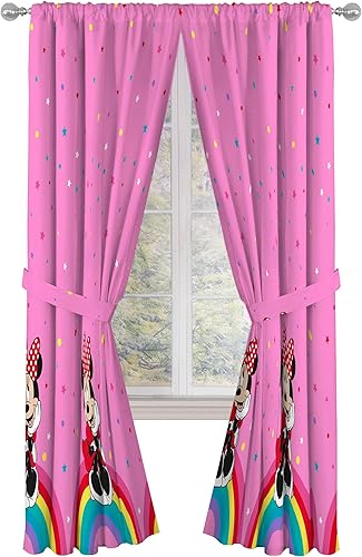 Miniatura 13 de Sunny Side Up Cortinas de ventana para dormitorio de niños, juego de cortinas de 4 piezas con 2 alzapaños, azul, coches, 42 pulgadas de ancho x 63