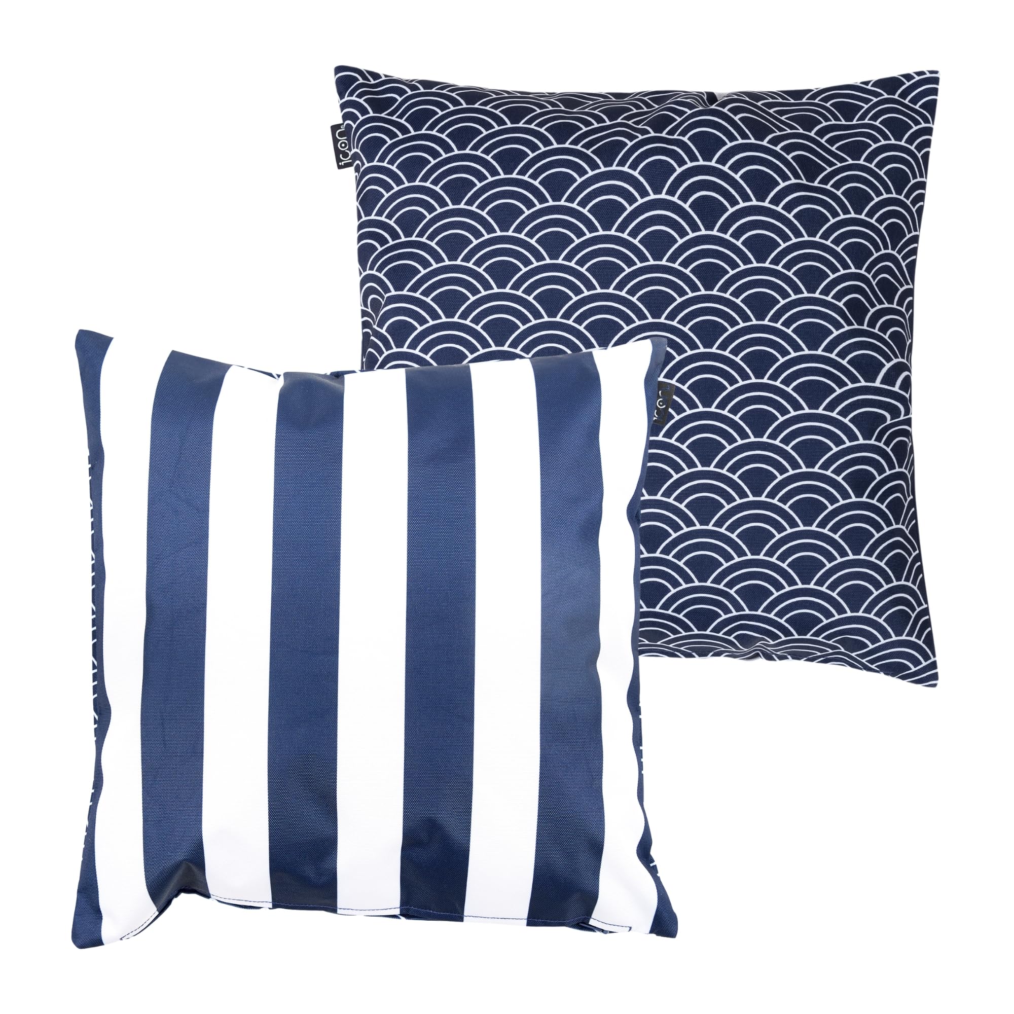 ICON Outdoor Cushion - Navy - 43 cm x 43 cm
