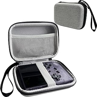 Carrying Case for RG35XX Handheld Game Console, Storage Travel Holder Compatible with RG35XX Portable Game Console Accessories, Portable Game Console Not Included (Only RG35XX Case)