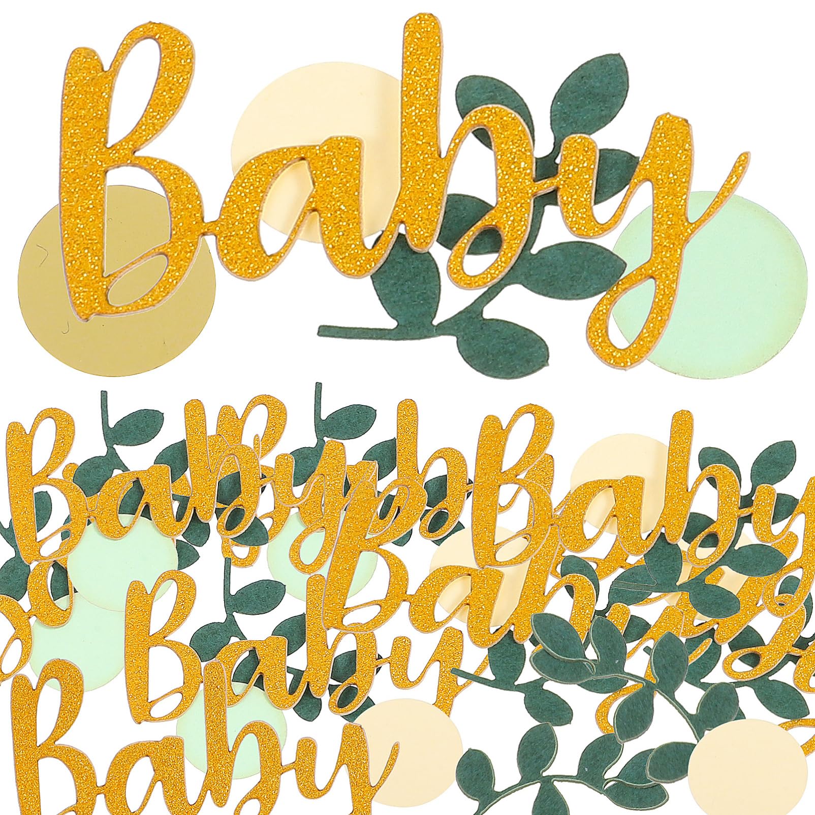 Babyparty-Konfetti Für Mädchen – Glitzer-Tischstreu, 15 G, PVC, In Rosa, Für Tischdekoration & Basteln